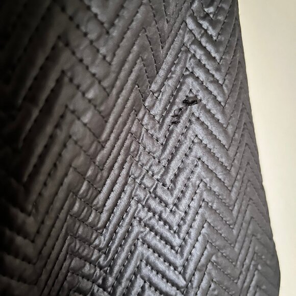 Kenneth Cole Reaction Black Coat size S Polyester Quilted Structured - Picture 9 of 11